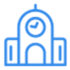 School Icon - Financial equipment for schools and universities.