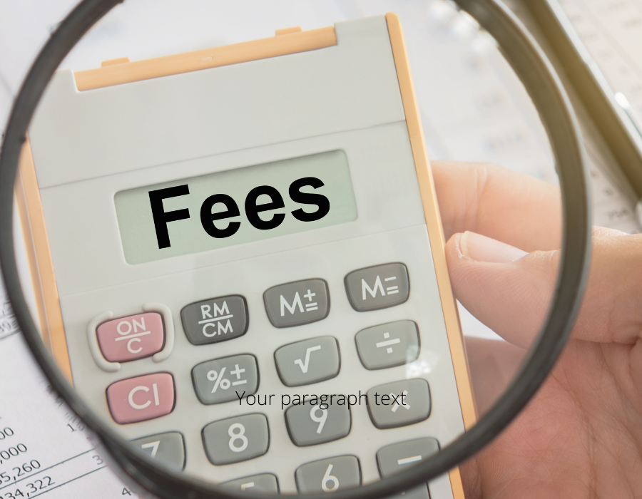 FEES on calculator - Merchant processing fees
