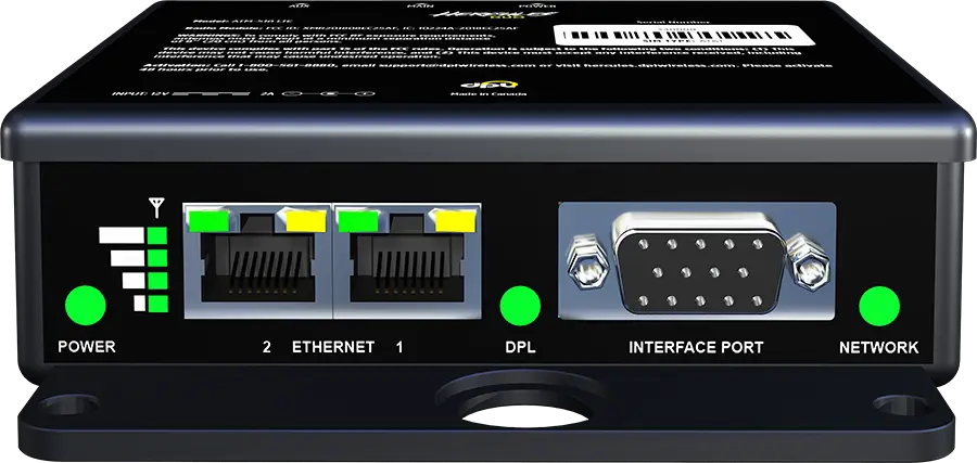 the image is an ATM wireless solution device implemented by Edge One